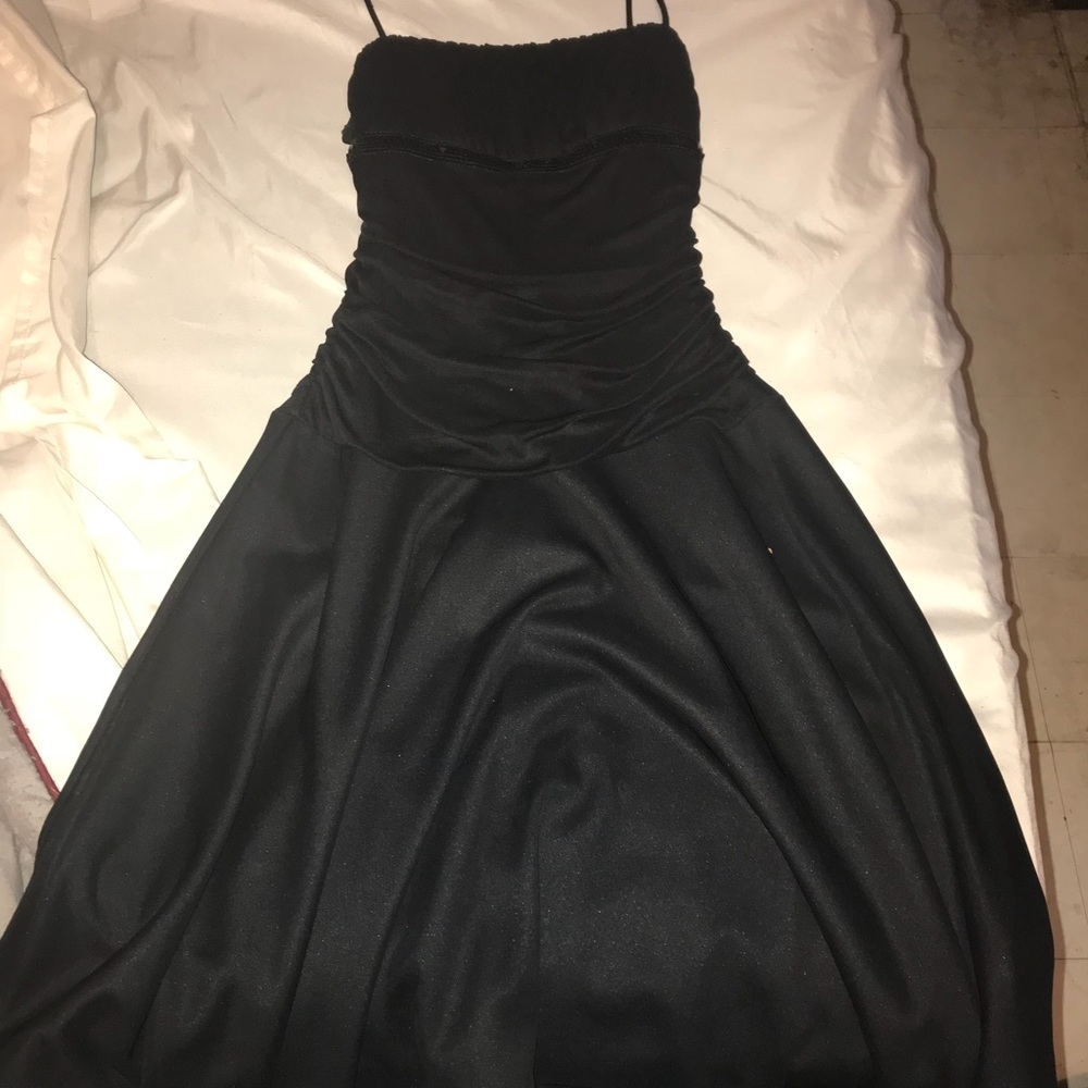 black dress